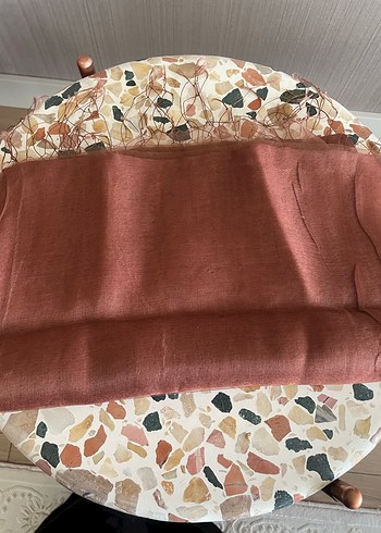 Organze Şal Bronz - Görsel 2