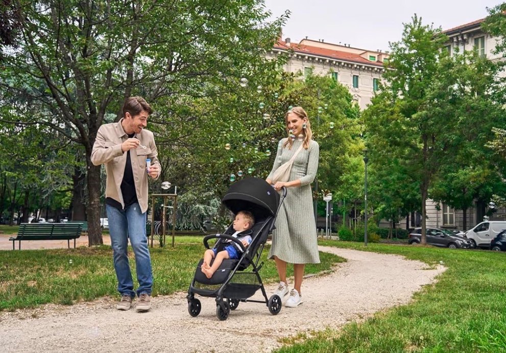 Chicco Siyah Bebek Arabası - Görsel 2