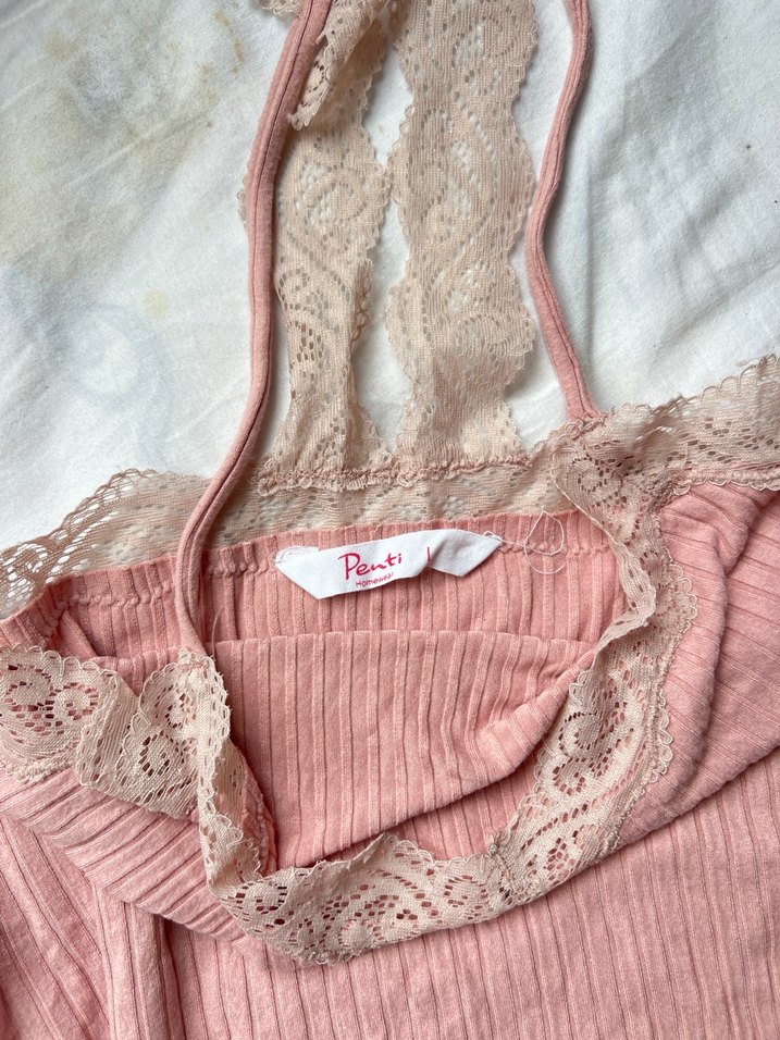 Penti Pembe y2k Lolita Elbise - Görsel 3