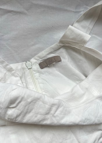 H&M Beyaz y2k Lolita Mini Elbise - Görsel 6