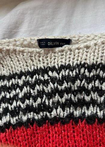 Dilvin Moher Yün Kayık Yaka y2k Kazak - Görsel 4