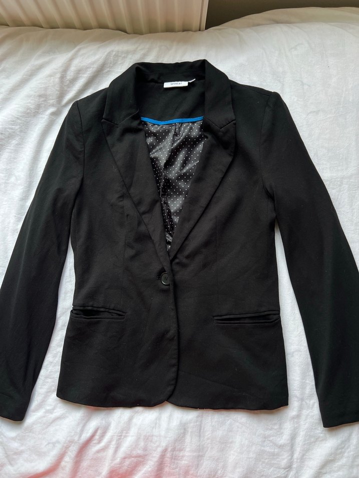 Yessica Yumuşak Kumaş y2k Blazer Ceket - Görsel 4