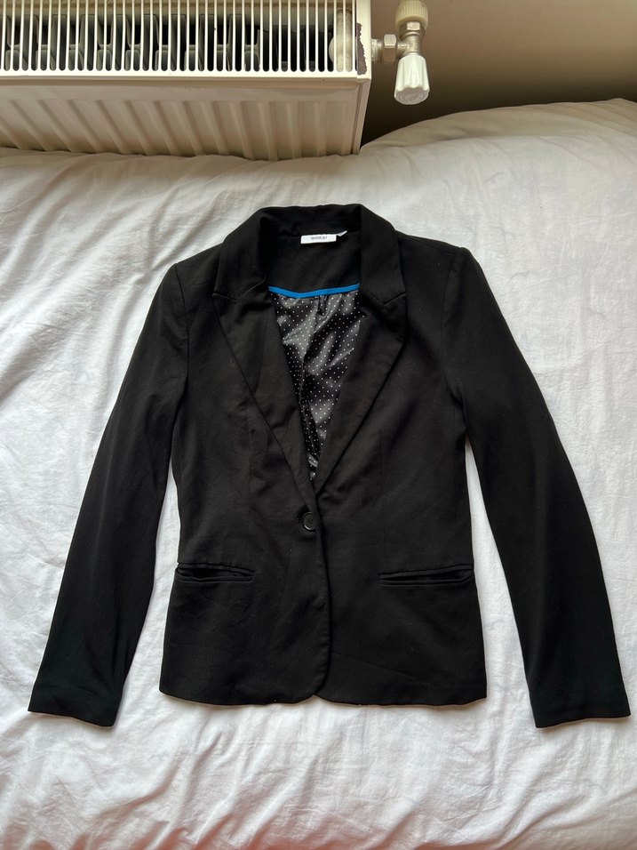 Yessica Yumuşak Kumaş y2k Blazer Ceket - Görsel 2