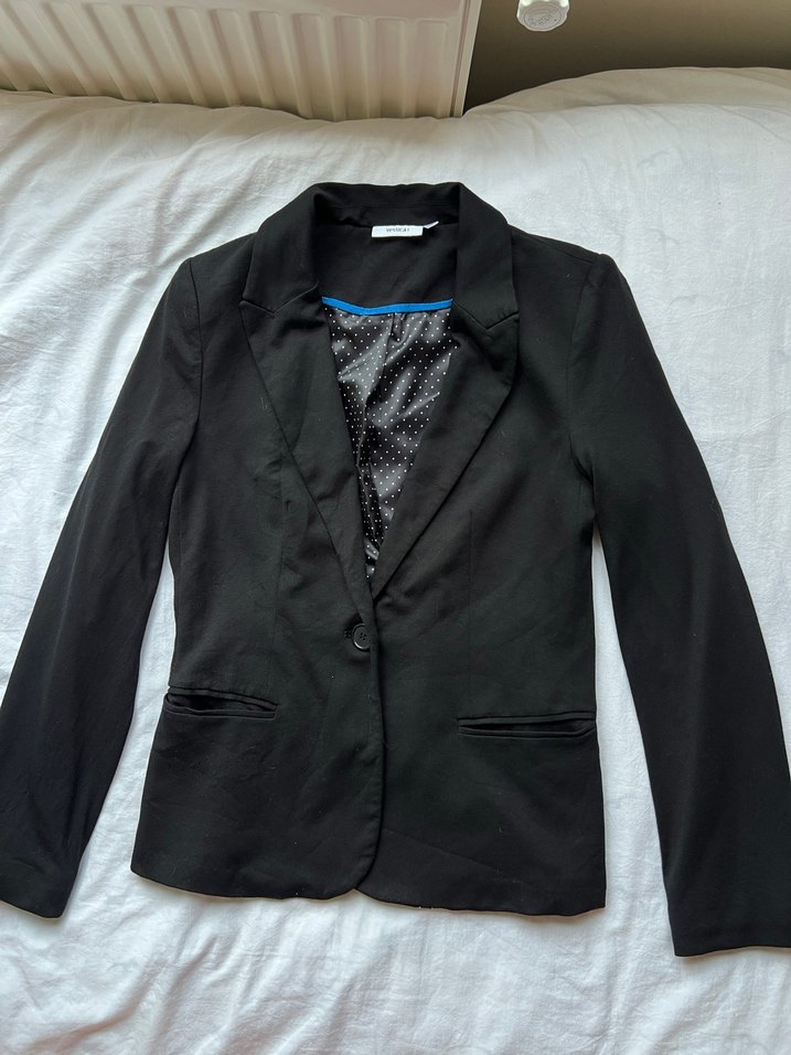 Yessica Yumuşak Kumaş y2k Blazer Ceket - Görsel 3