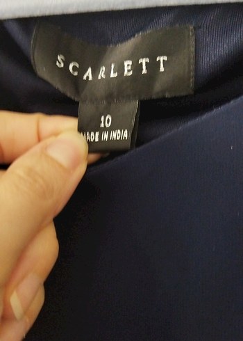 Siyah Drapeli Midi Gece Elbisesi - Görsel 3