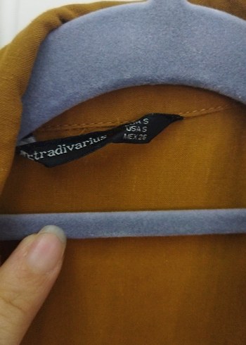 Kadın Bej Süet Midi Gömlek - Görsel 3