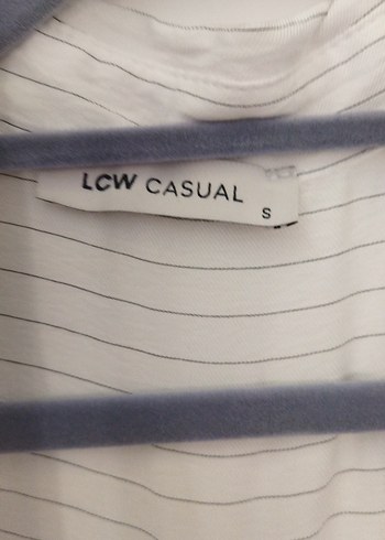 Kadın beyaz Çizgili Keten Gömlek - Görsel 2