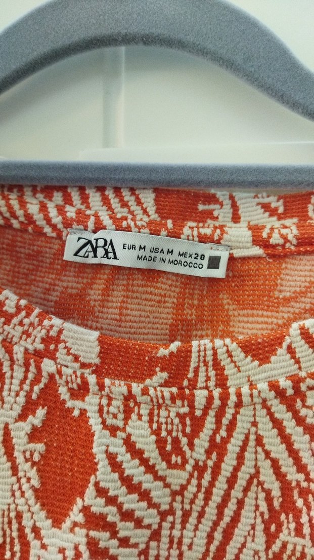 Kolsuz Kısa Bohem Kadın Bluz - Görsel 2