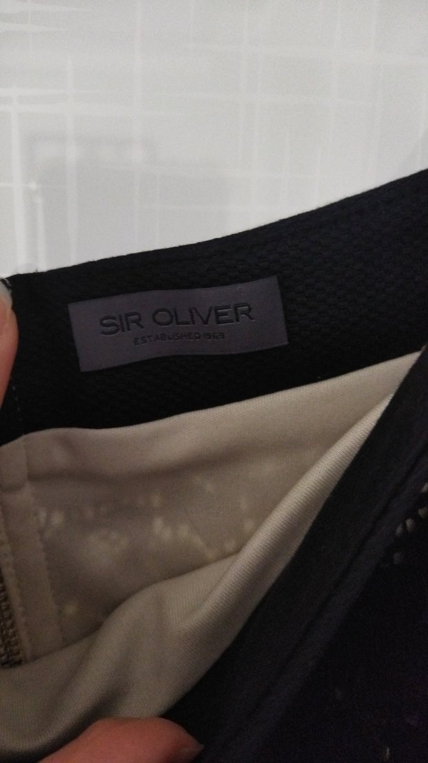 Dantel Detaylı Siyah Midi Etek - Görsel 3