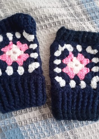 örgü eldiven istenen renkte yapılır - Görsel 3