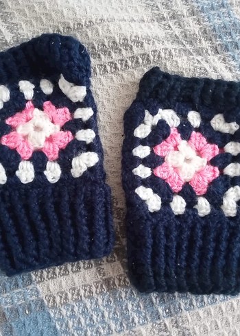 örgü eldiven istenen renkte yapılır - Görsel 4