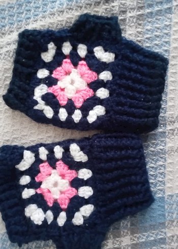 örgü eldiven istenen renkte yapılır - Görsel 6