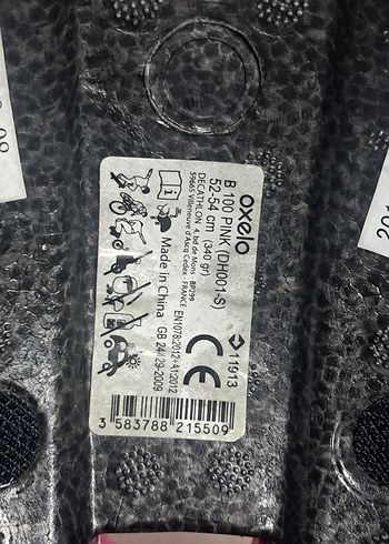 Decathlon Çocuk Kaskı S(52-54cm - Görsel 5