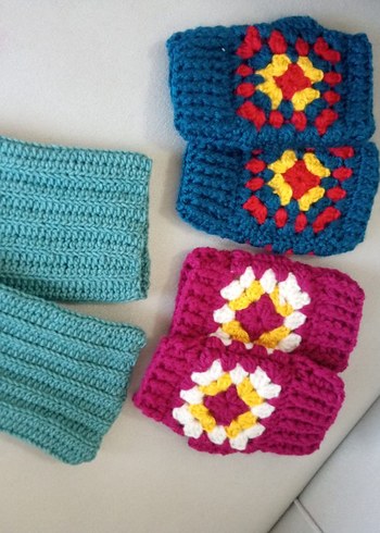 Örgü çocuk Eldivenleri 3 tane set - Görsel 3