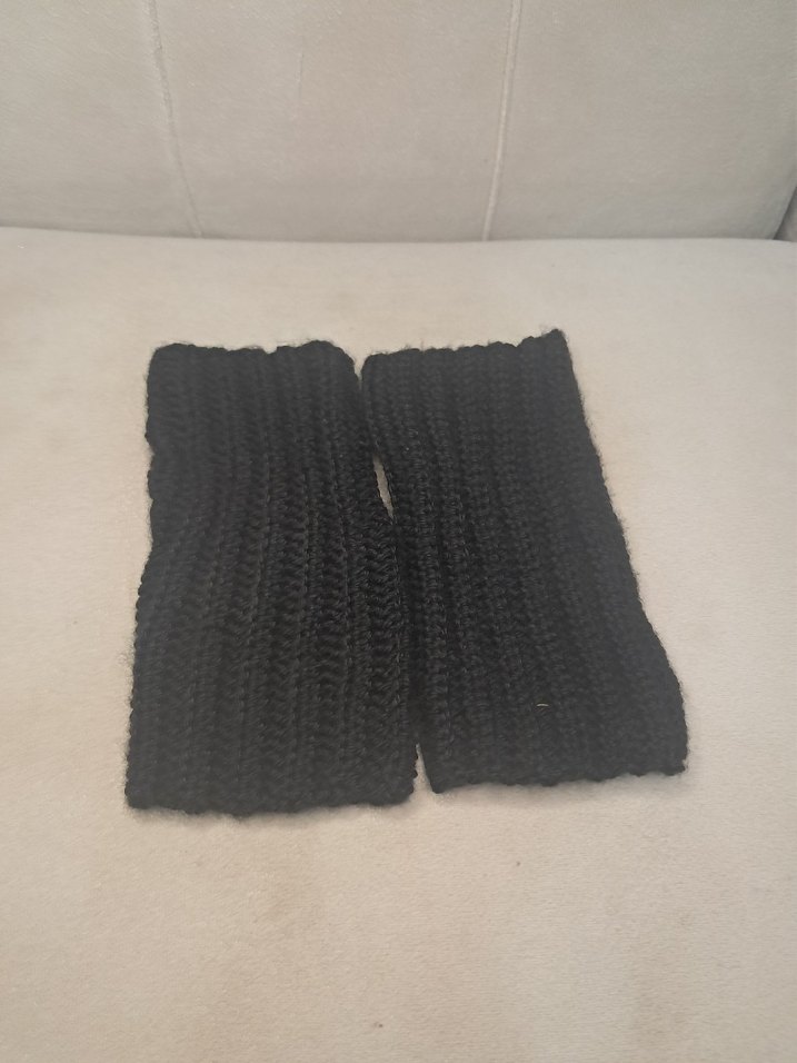 çocuk parmaksız örgü eldiven - Görsel 4