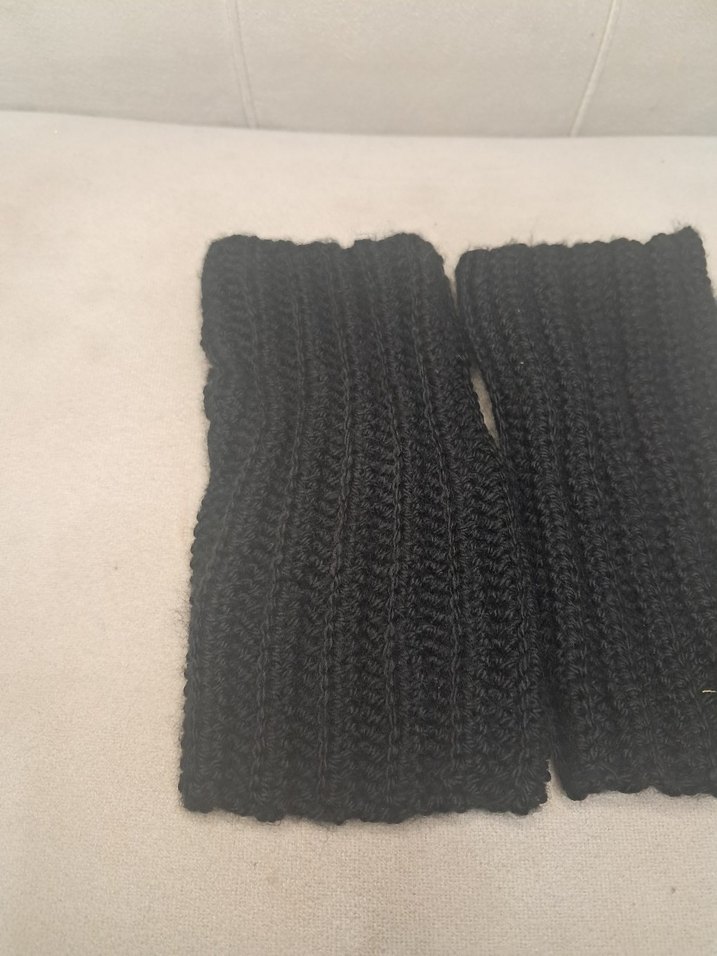 çocuk parmaksız örgü eldiven - Görsel 5