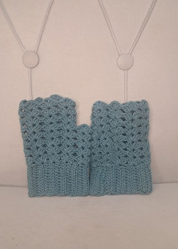 yetişkin örgü eldiven - Görsel 7