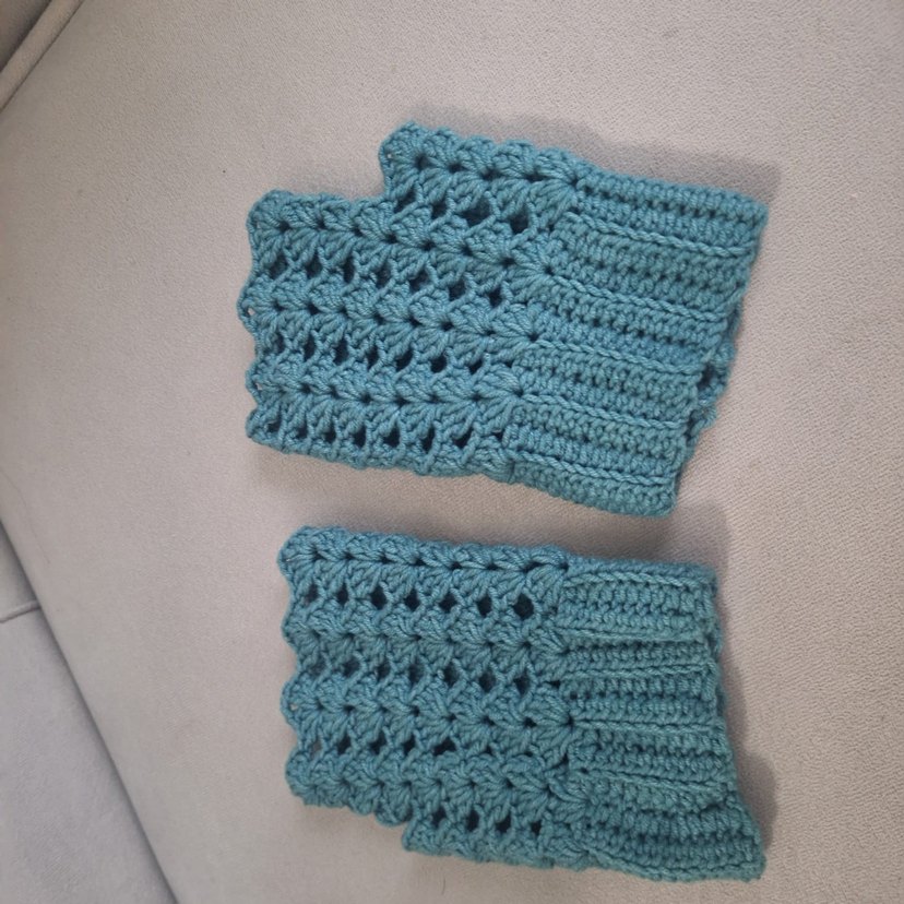 yetişkin örgü eldiven - Görsel 4