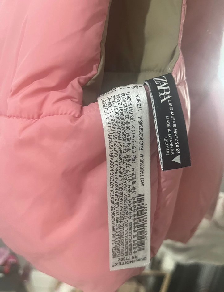 Zara çift taraflı mont - Görsel 2