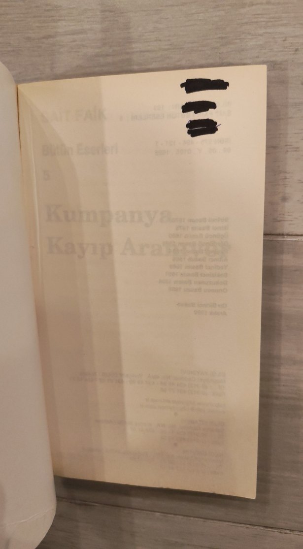 Kumpanya - Kayıp Aranıyor/ Sait Faik Abasıyanık - Görsel 3