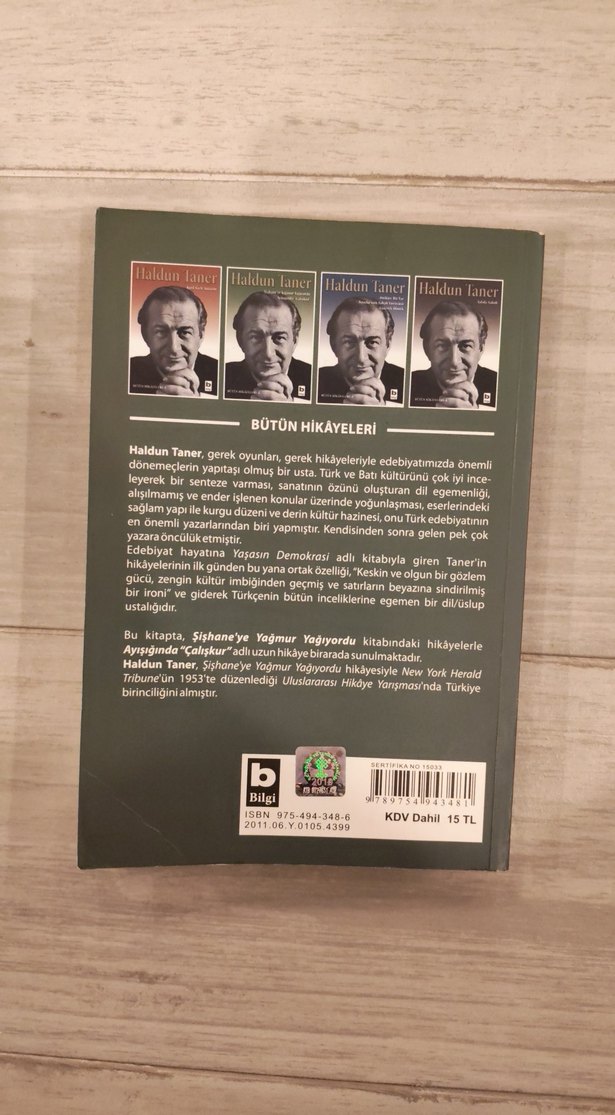 Haldun Taner - Şişhaneye yağmur yağıyordu- Ayışığında "Çalışkur" - Görsel 2