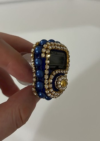 Lacivert  taşlı zikirmatik - Görsel 2
