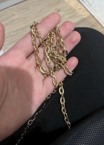 Zincir Detaylı Siyah minik çanta - Görsel 2