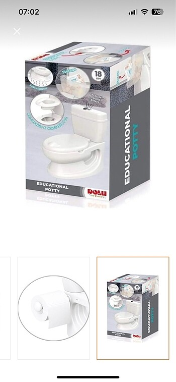 Dolu marka egıtıcı tuvalet