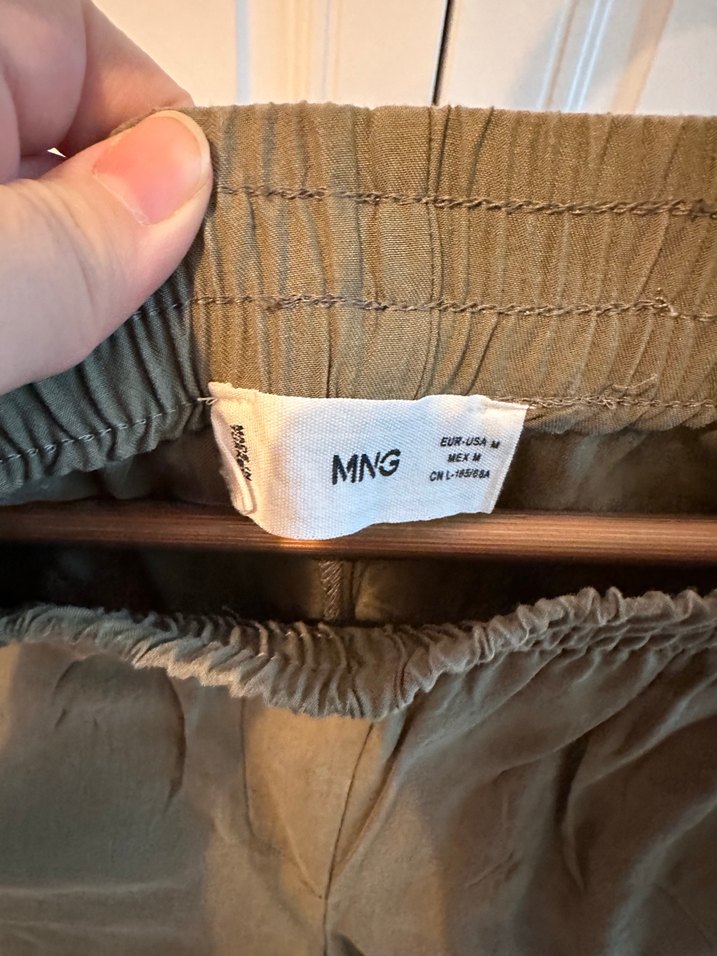 Kadın Keten Salaş  Pantolon - Görsel 2