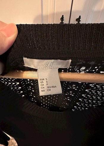 Siyah Fitilli Uzun Kollu Örme Midi Elbise - Görsel 2