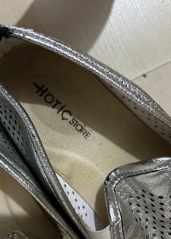 Renkli Kadın Süet Loafer Ayakkabılar - Görsel 2