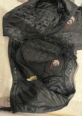 Temiz şık korumalı vintage mont - Görsel 7