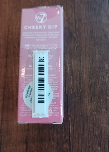 w7 Cheeky Dip allık think twice rengi - Görsel 4