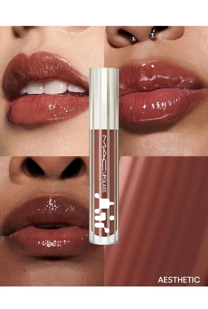 MAC Lipglass aesthetic rengi lip gloss - Görsel 3