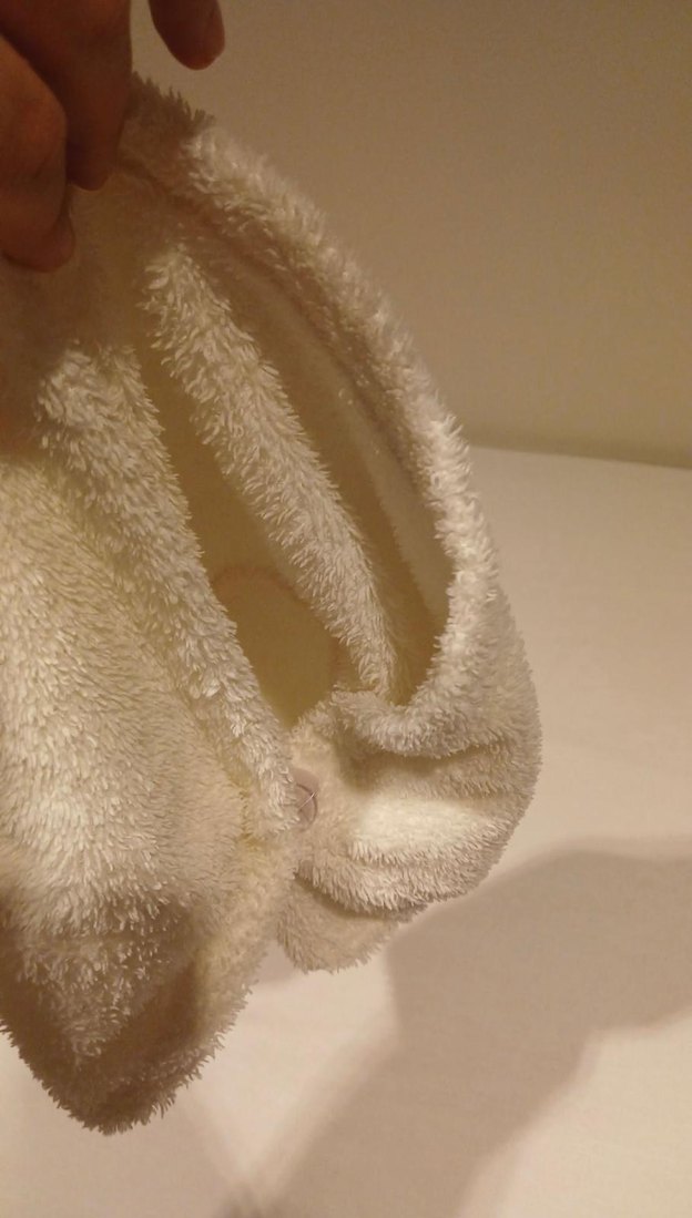 düğmeli mikrofiber saç havlusu - Görsel 3