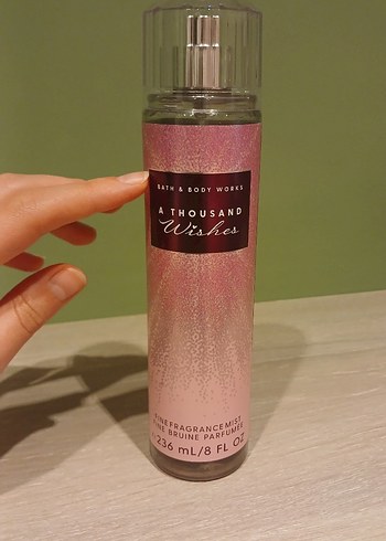 Bath&Body Works A Thousand Wishes Seti (vücut spreyi, losyonu,el - Görsel 2