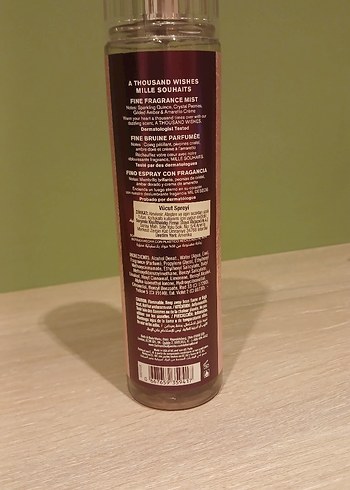 Bath&Body Works A Thousand Wishes Seti (vücut spreyi, losyonu,el - Görsel 3