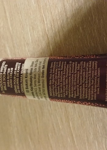 Bath&Body Works A Thousand Wishes Seti (vücut spreyi, losyonu,el - Görsel 8