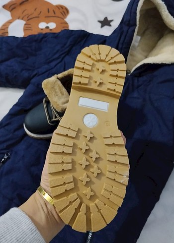 Lacivert Bağcıklı Erkek Çocuk Botu - Görsel 3