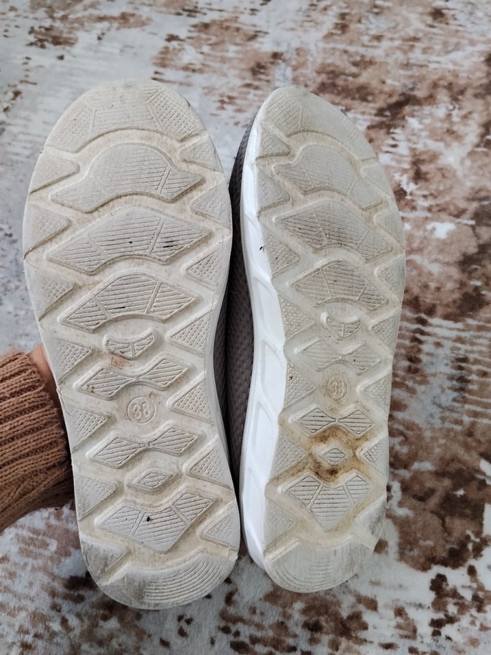 Gri Dolgu Topuklu Kadın Babet - Görsel 5