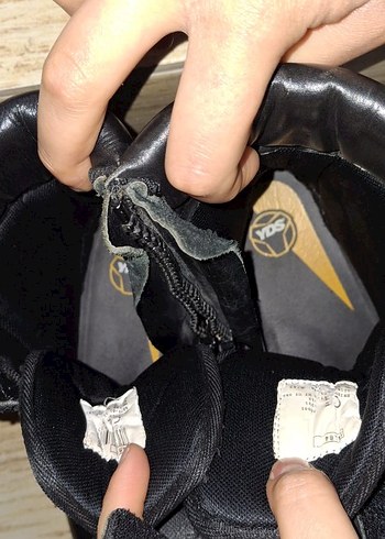 YDS  Siyah Bağcıklı Erkek Goth Botları - Görsel 8