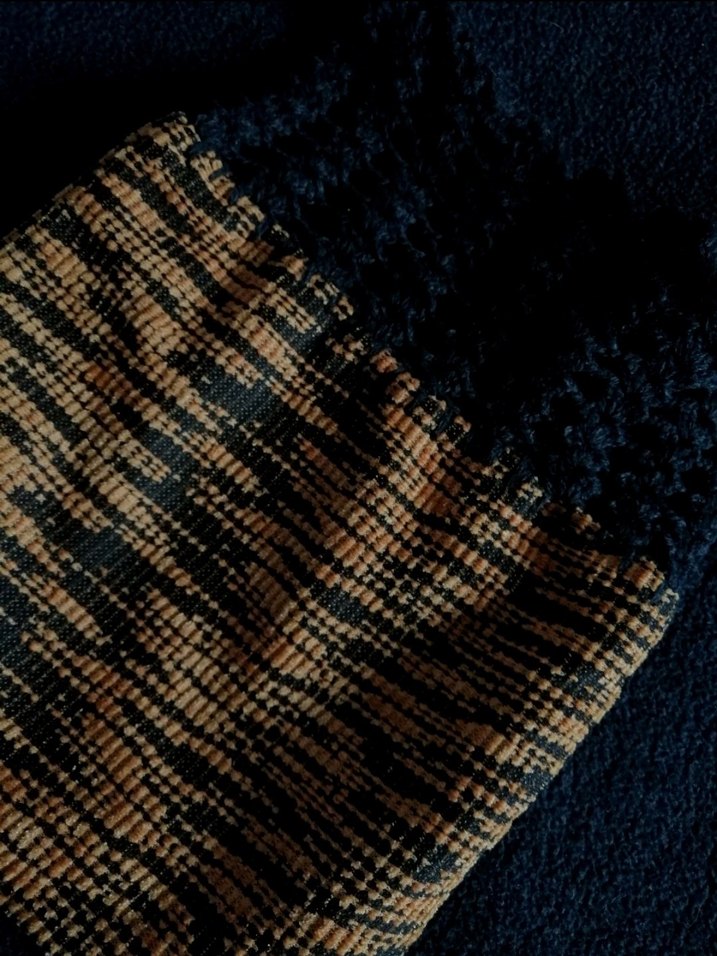 vintage örme çanta - Görsel 2