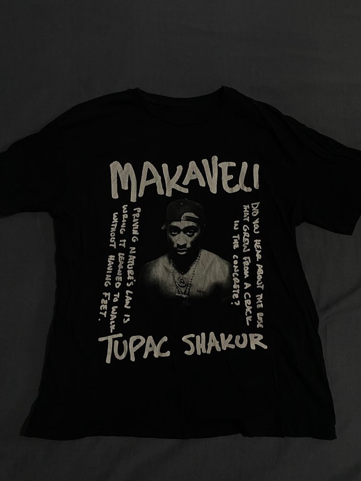 tupac y2k tshirt - Görsel 2