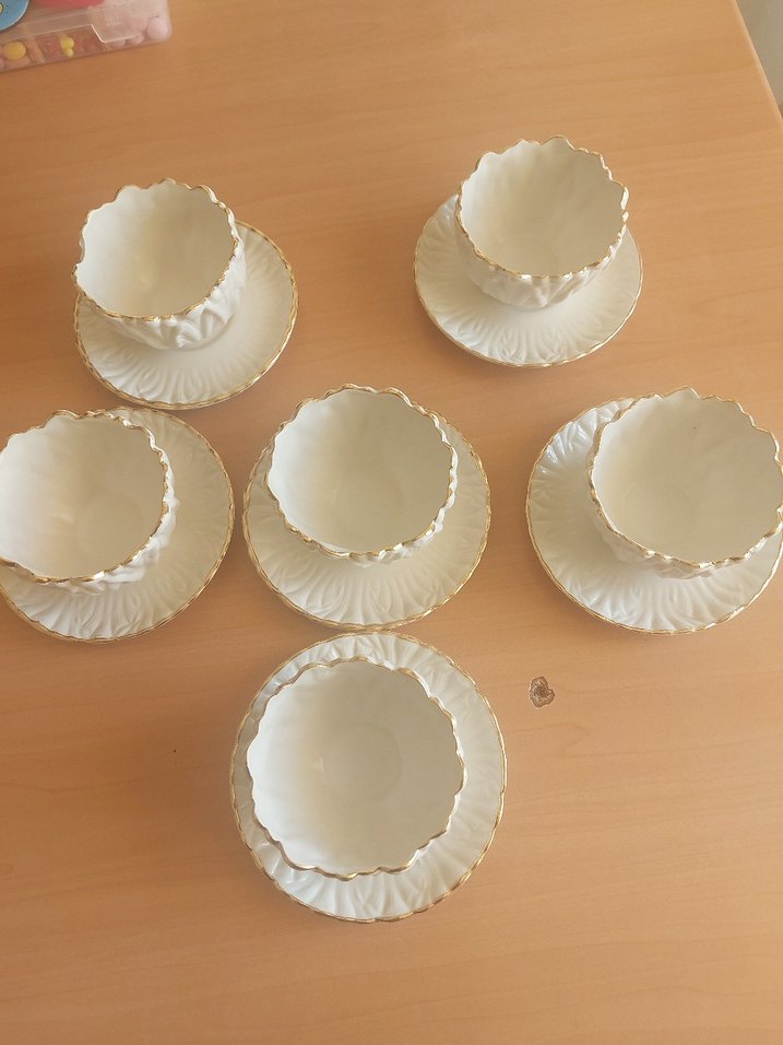 Milli Saraylar Yıldız Porsolen 6 adet dondurmalık seti - Görsel 2