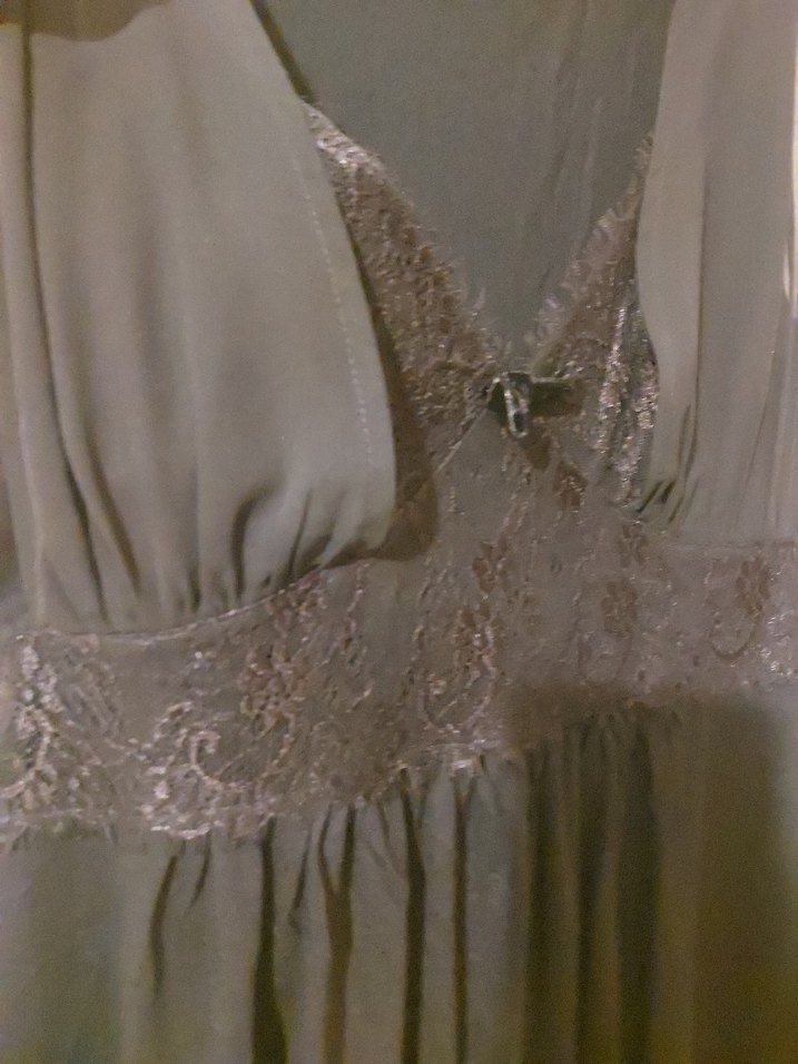 Uzun Kollu Siyah Gecelik ve Sabahlık - Görsel 5