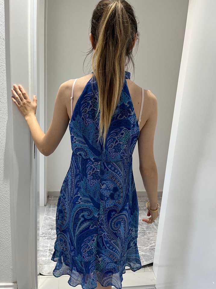 Mavi  Elbise - Görsel 2