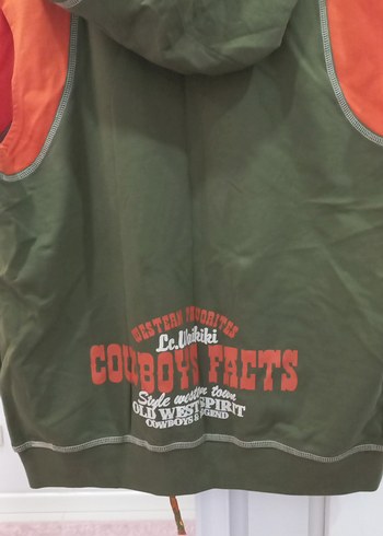 Erkek Çocuk Kapüşonlu Fermuarlı Yelek - Görsel 6