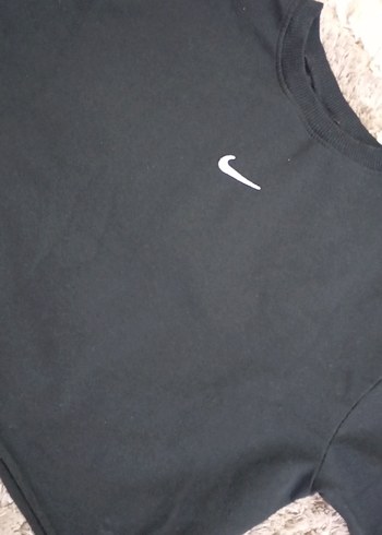 Nike Siyah Hamile Tişörtü, Kısa Kollu, Rahat Kesim - Görsel 2