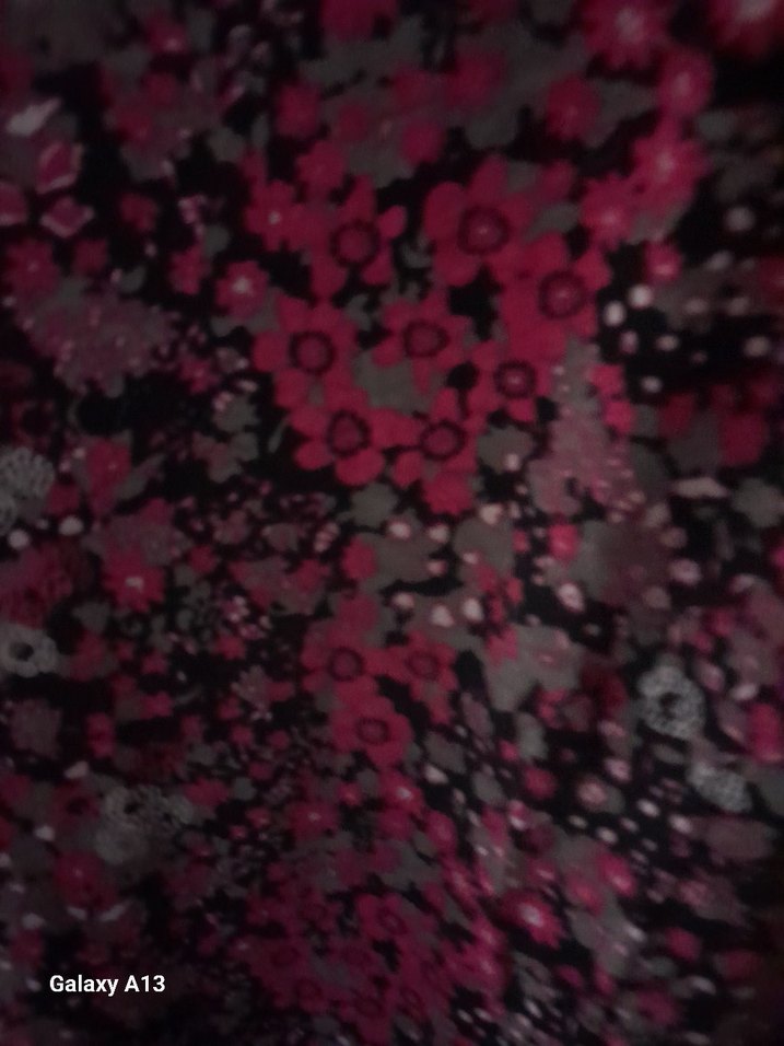 Desenli Uzun Bohem Elbise Büyük beden - Görsel 2