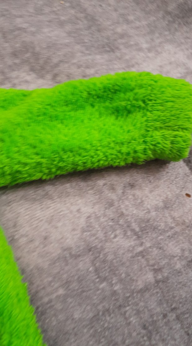 Yeşil Peluş Bebek Tulumu - Görsel 3